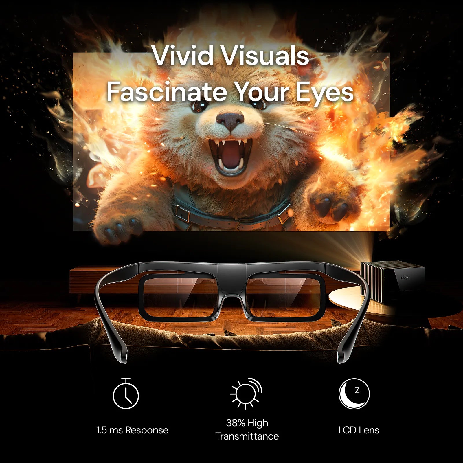 AWOL Valerion Valerion 3D Glasses (4 Pack)