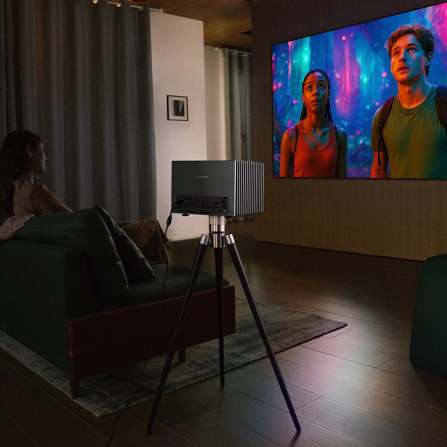 AWOL Valerion VisonMaster Pro2+Free White Screen(Up To 150")+STAND +3D glasses（UK）