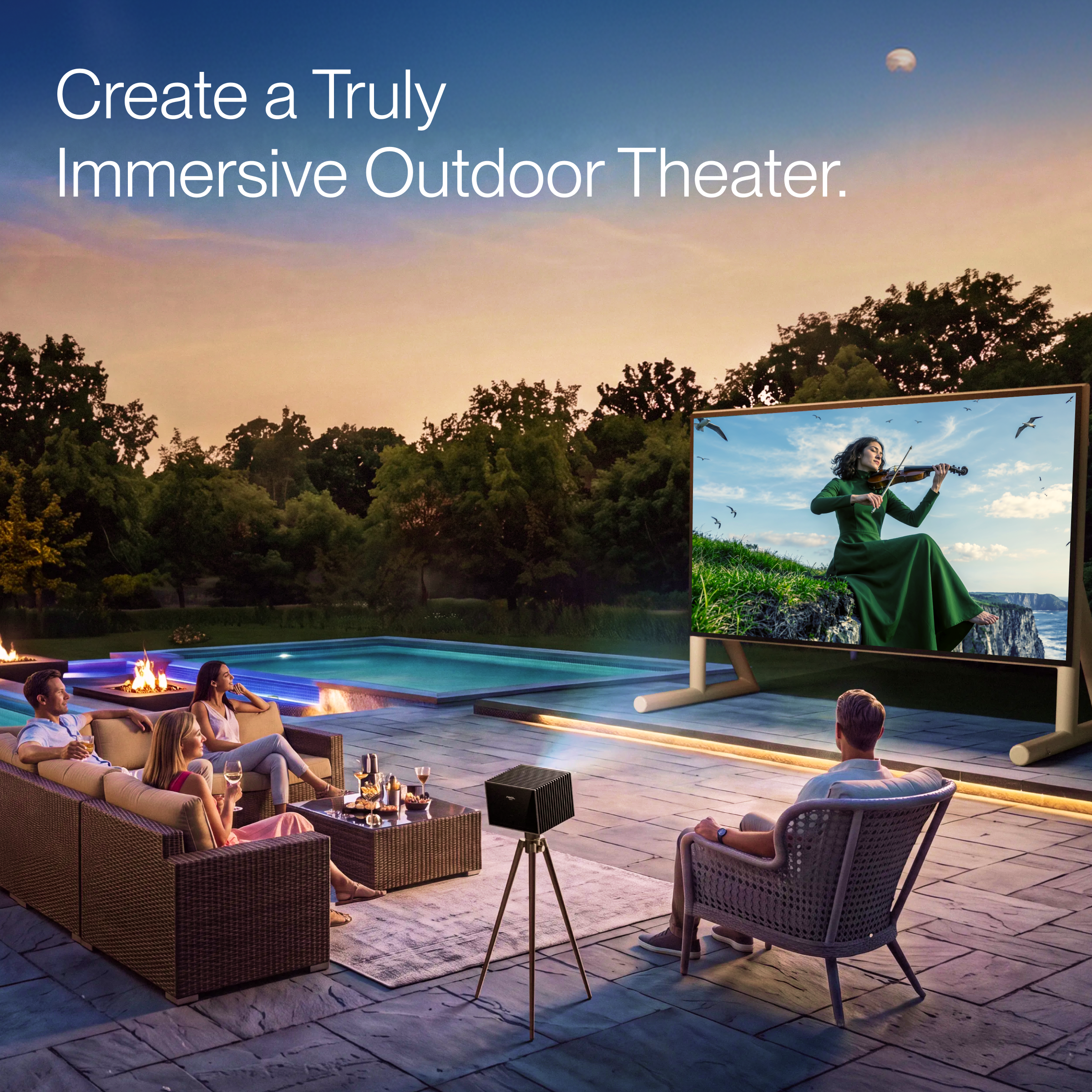 AWOL Valerion Inflatable Outdoor Movie Screen