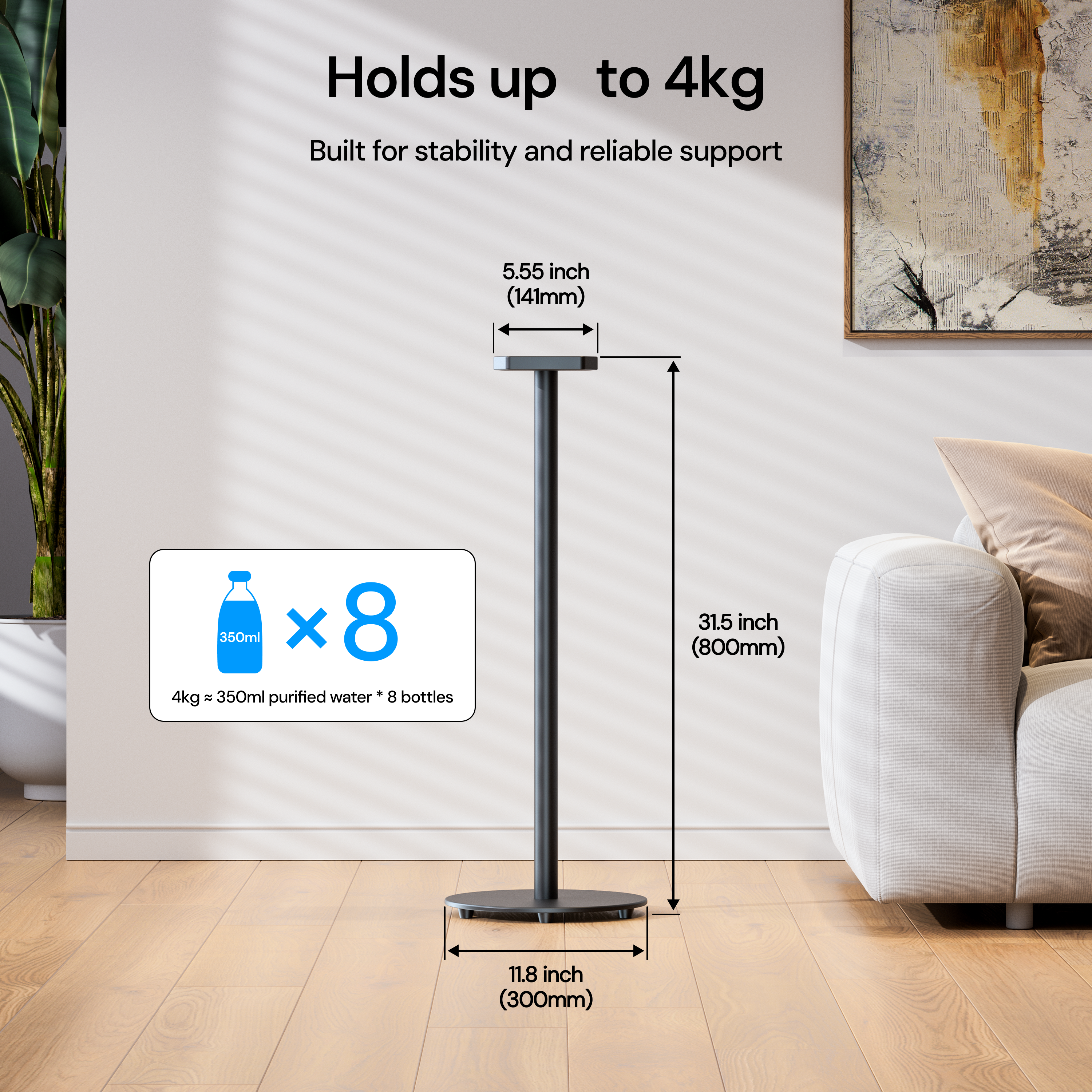 Valerion ThunderBeat Speaker Floor Stand（UK）