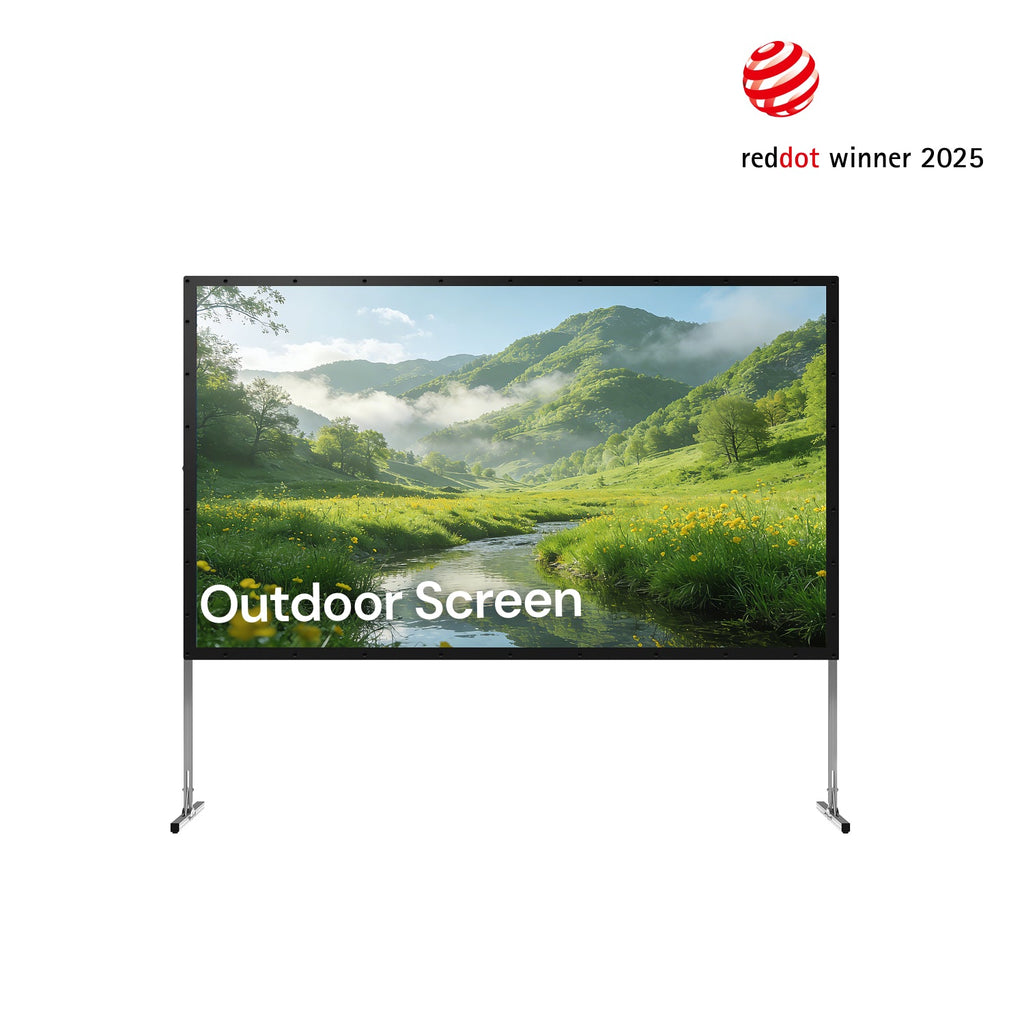 AWOL Valerion Outdoor Camping Portable Folding Matte White Screen（UK）