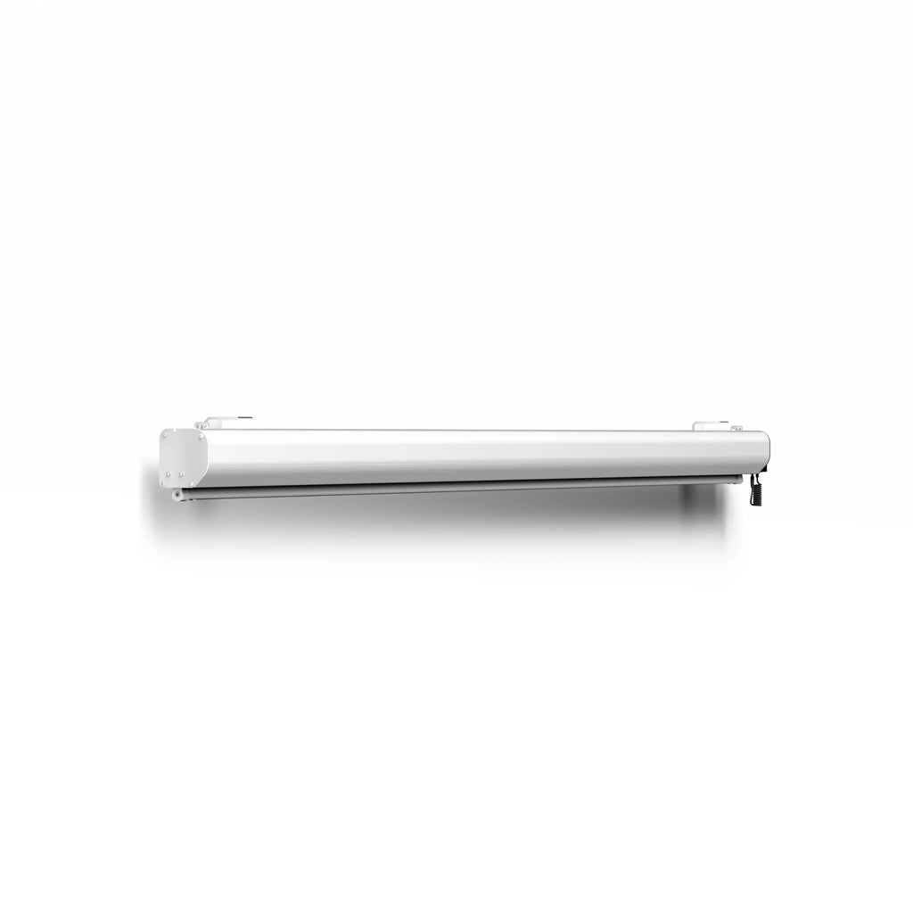 Valerion Backyard Weather Proof Motorized Drop Down Matte White Screen (UK)