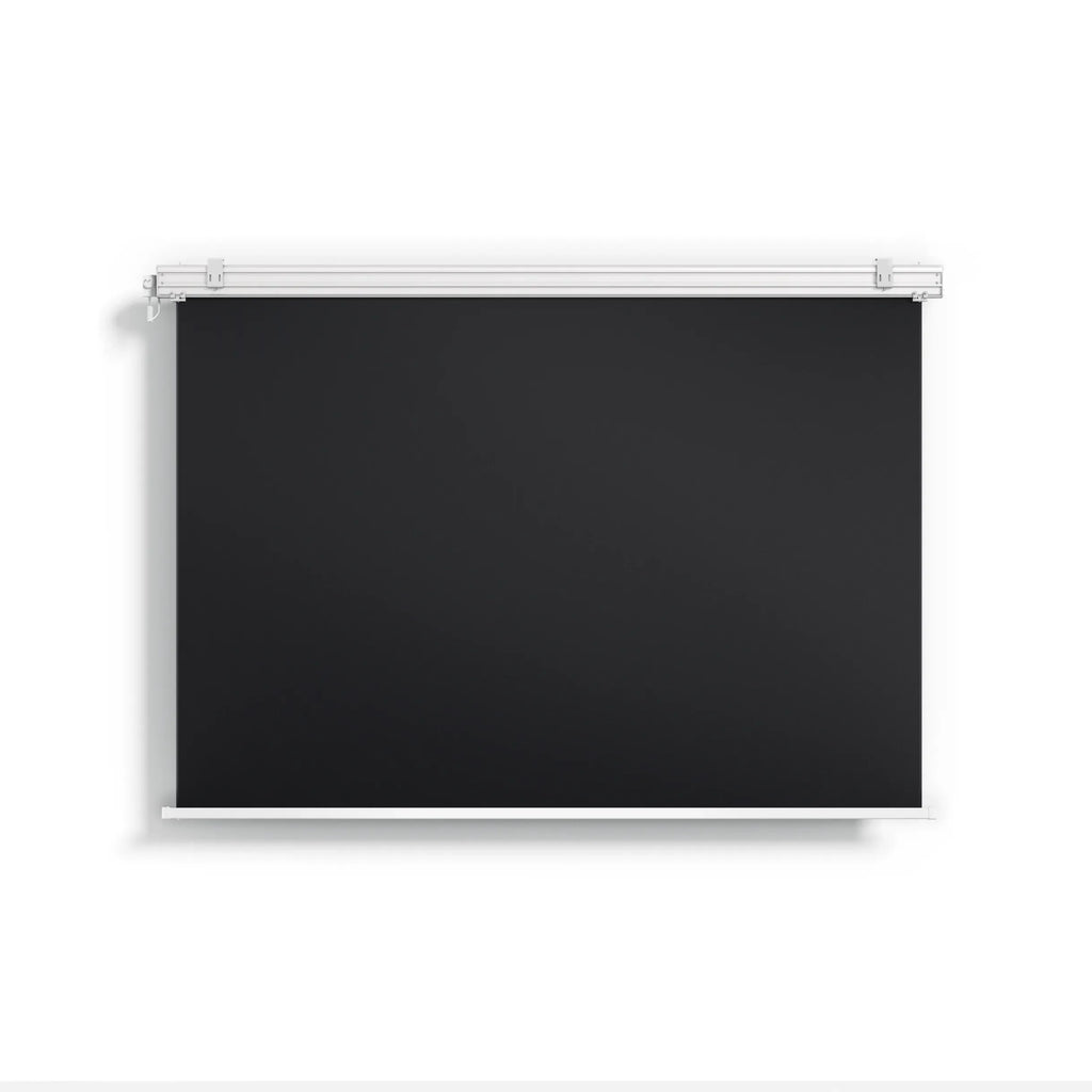 Valerion Backyard Weather Proof Motorized Drop Down Matte White Screen (UK)