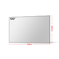 Valerion 100''-200'' Matte White Screen（UK）