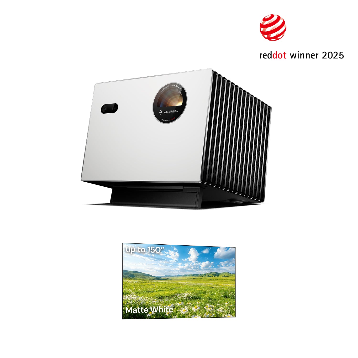 PLUS2+Matte White Screen Bundle