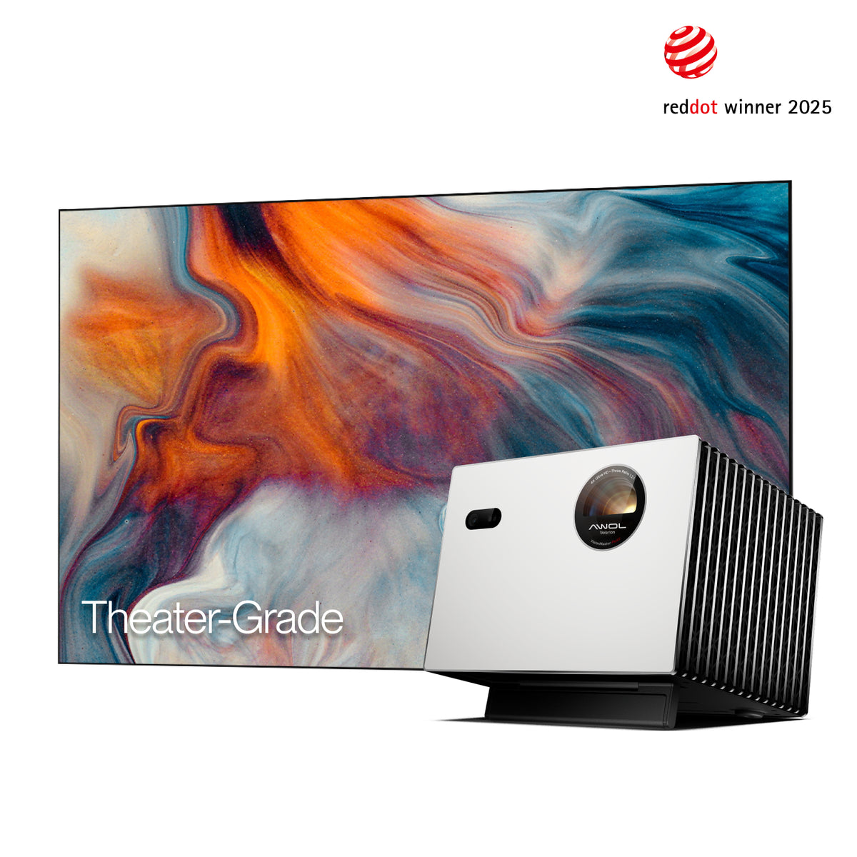 AWOL Valerion PLUS 2+Matte White Screen Bundle